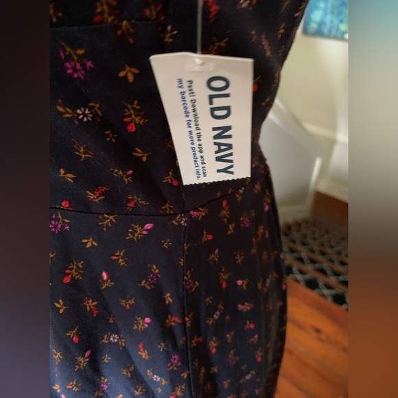 NWT - Old Navy Navy Floral Sundress - Picture 5 of 6